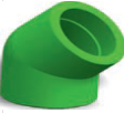 Aquaplus Elbow 45° 1 1/4" 40mm